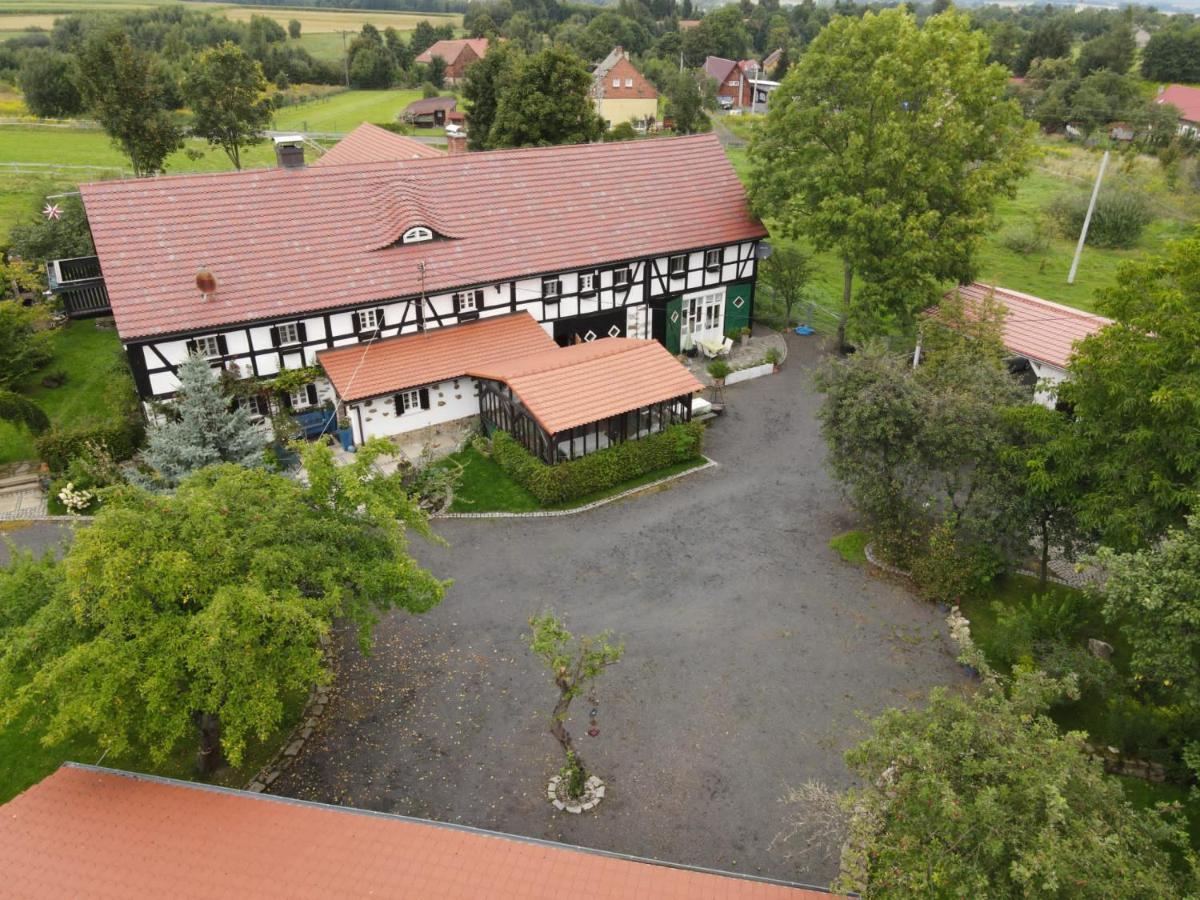 Apartmán Im Dreilaendereck - Dom Przy Trzech Granicach Leśna Exteriér fotografie