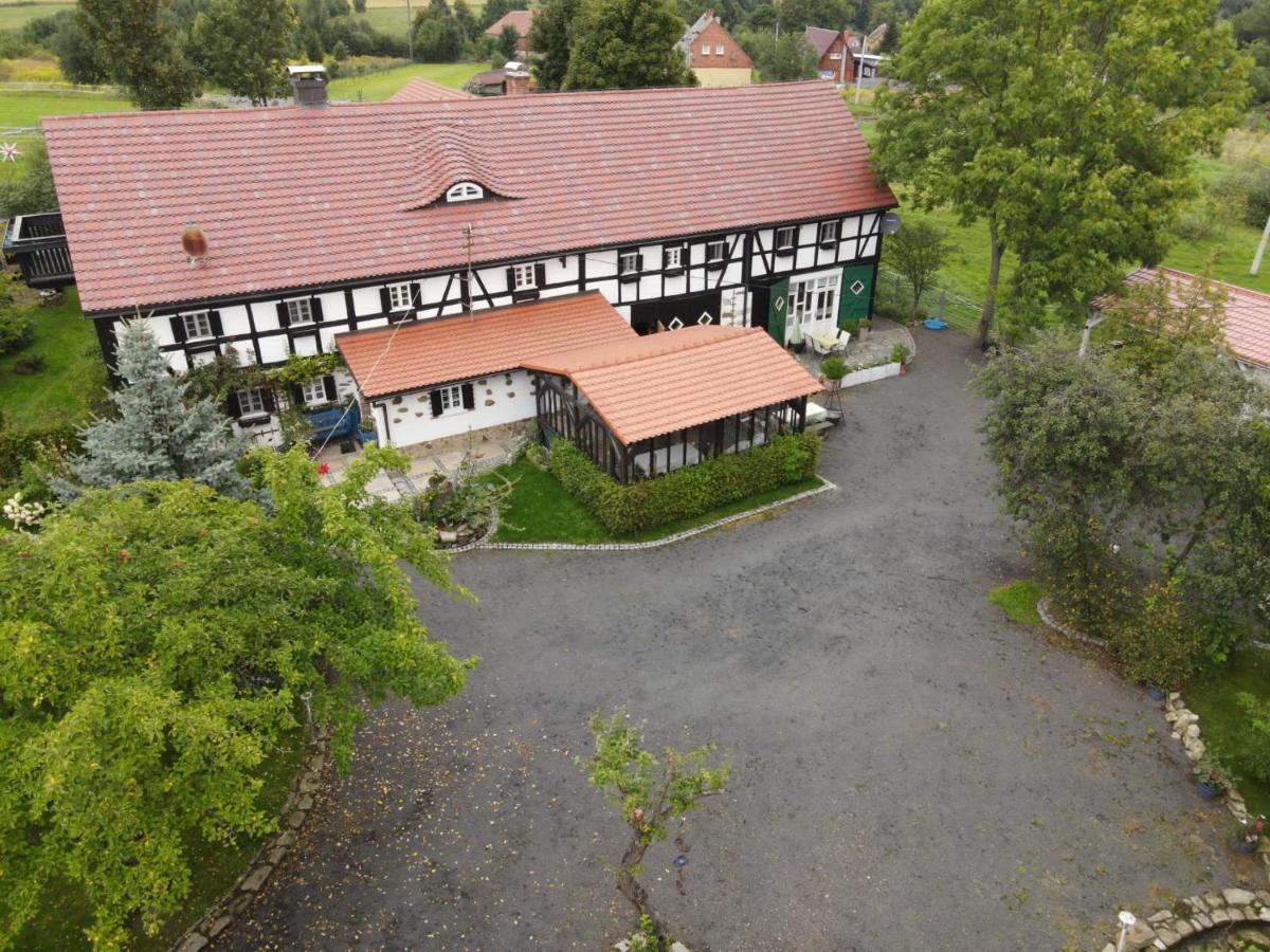 Apartmán Im Dreilaendereck - Dom Przy Trzech Granicach Leśna Exteriér fotografie
